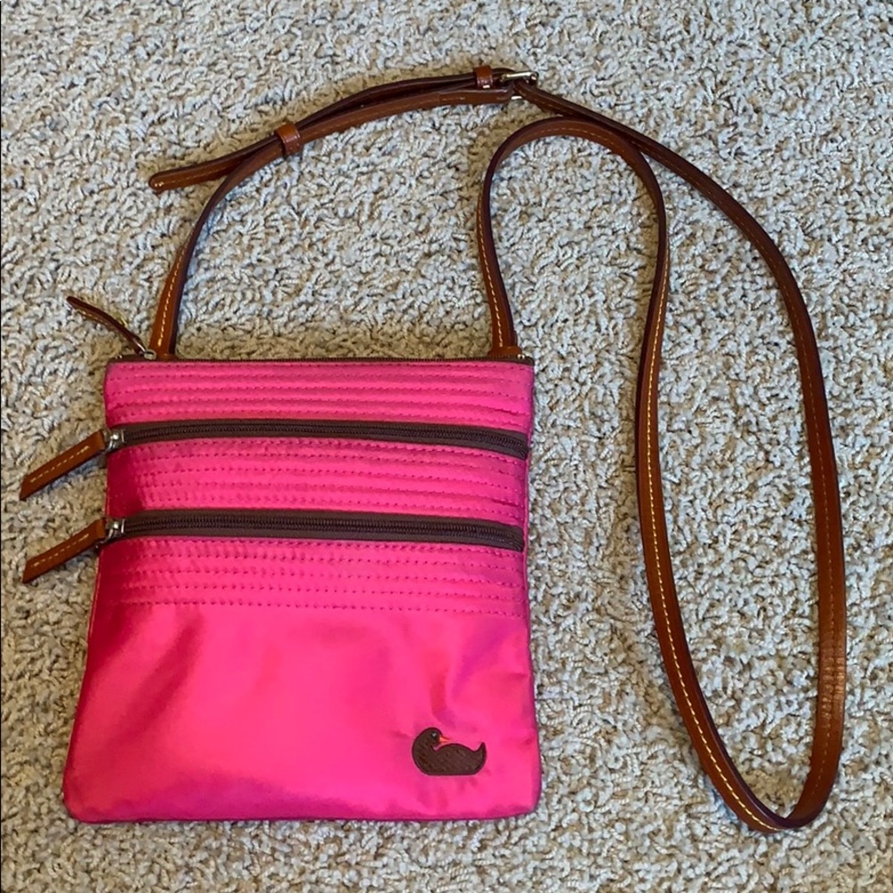 Pink Dooney & Bourke Crossbody